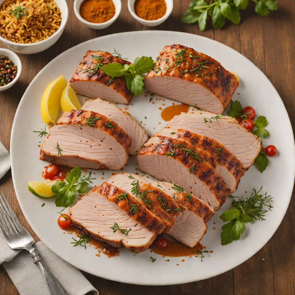Slow-Roasted Pork Loin with Brazilian Spice Rub