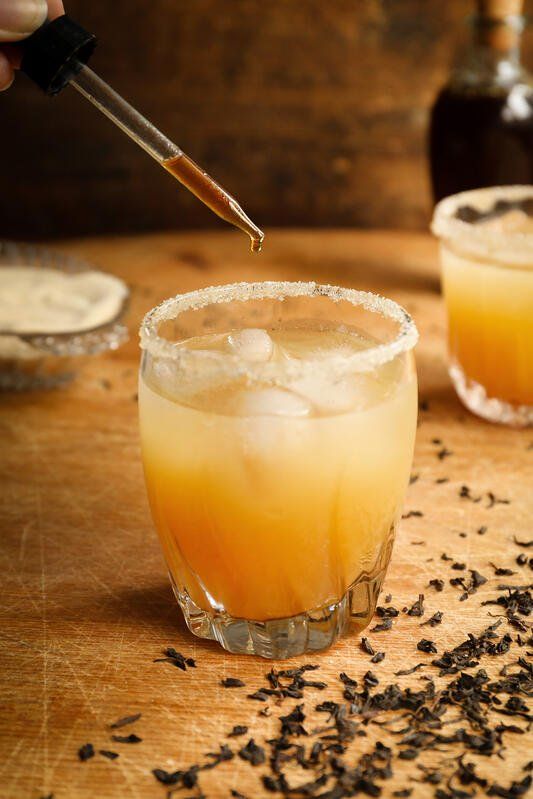 Smoky Maple-Black Tea Sour