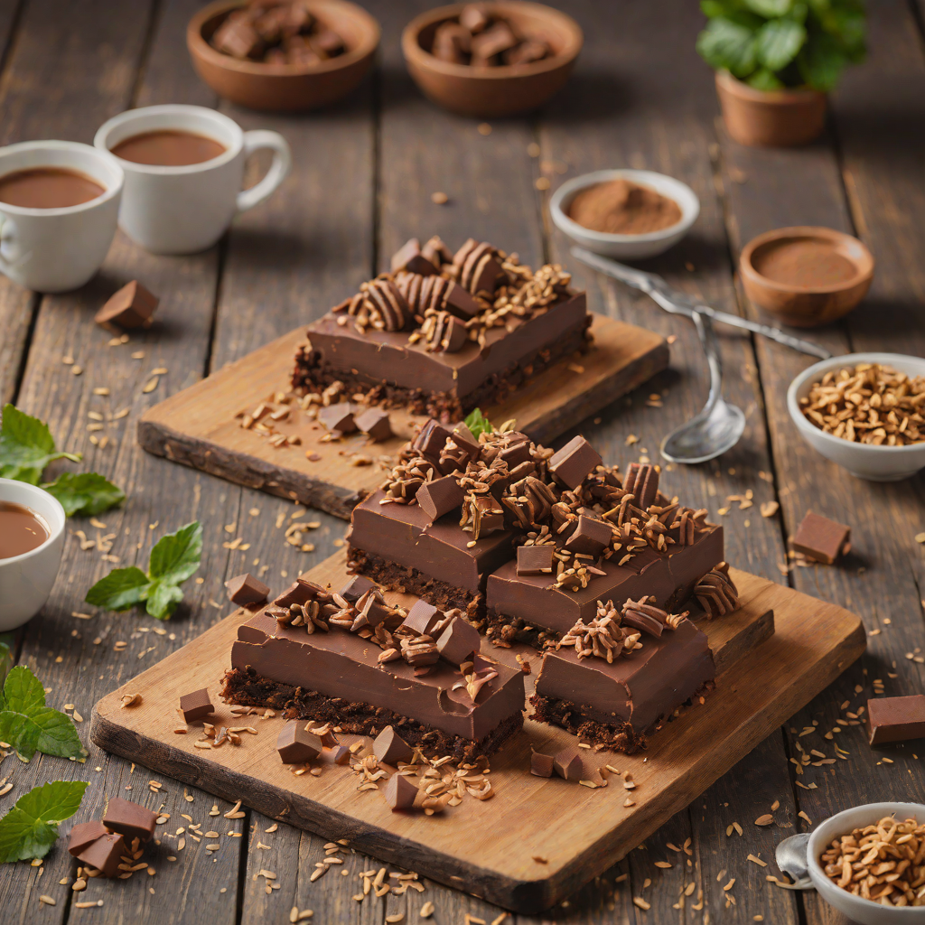 No-Bake Chocolate Hedgehog Slice with Tim Tam Crust