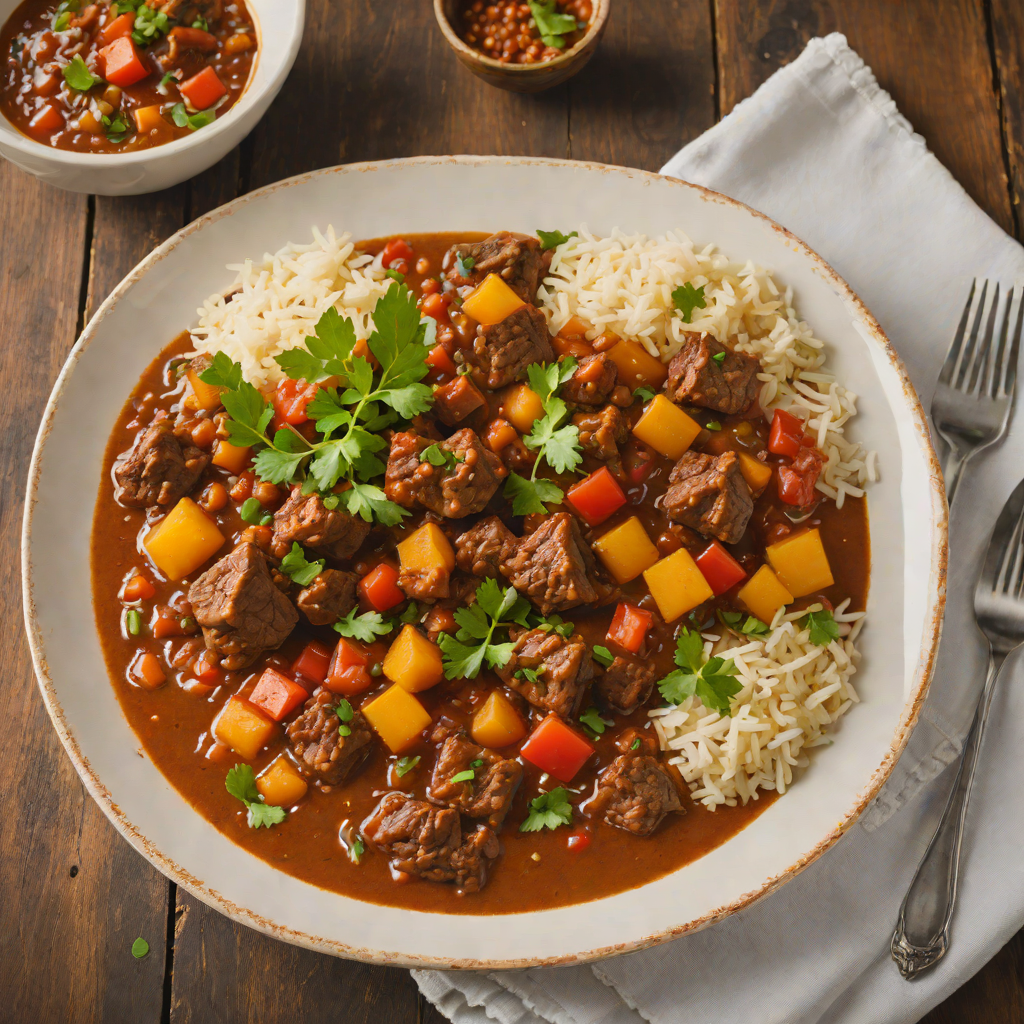 Slow-Cooked Ethiopian Berbere Beef Stew