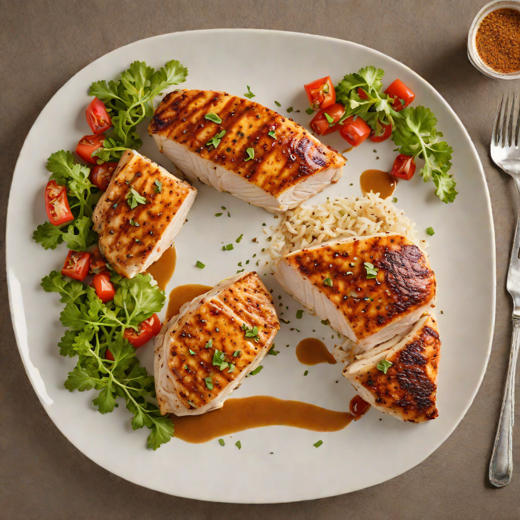Pan-Seared Chicken Breast with Texas-Style Spicy Rub