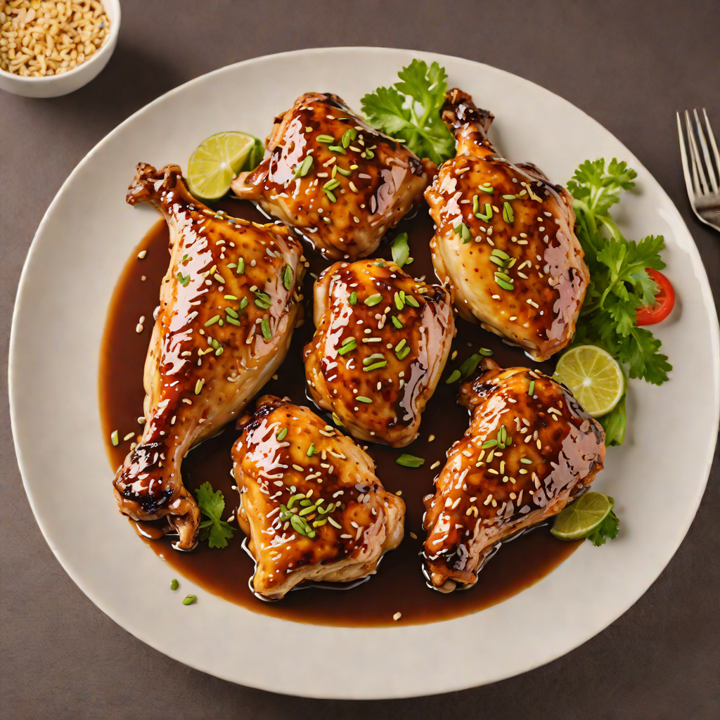 Pan-Seared Soy-Glazed Chicken with Toasted Sesame