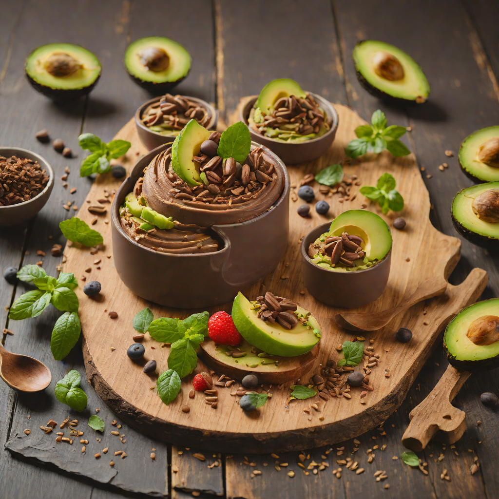 Azure Cloud Chocolate Avocado Mousse