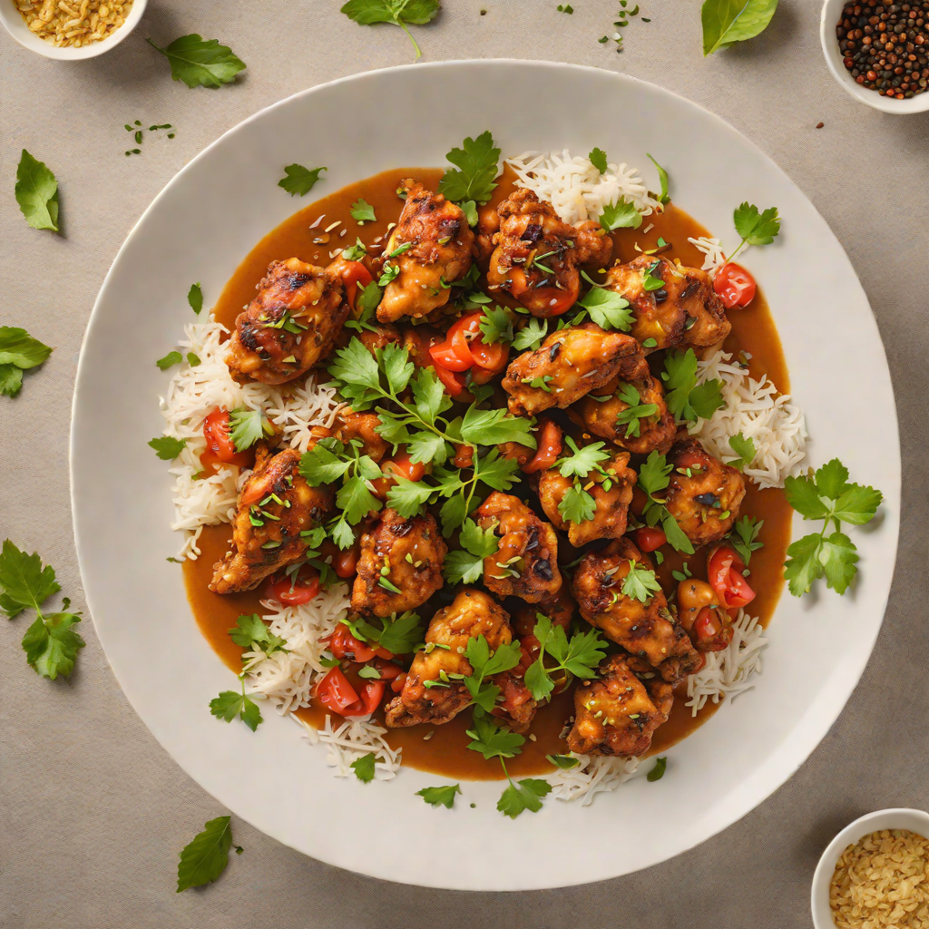 Spiced Chicken Mchuzi with Coconut and Cardamom