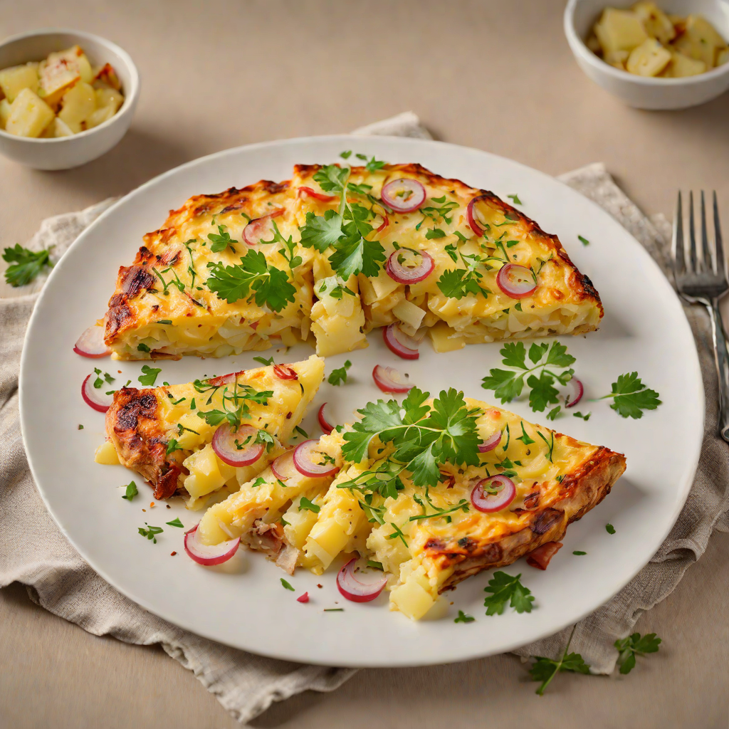 Quick Spanish Tortilla with Potatoes and Onion