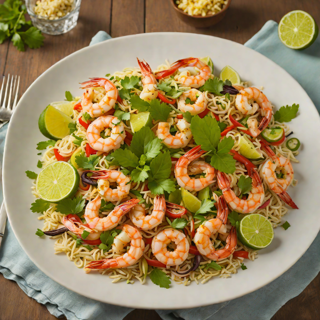 Agricole Rum and Lime Shrimp Stir-Fry