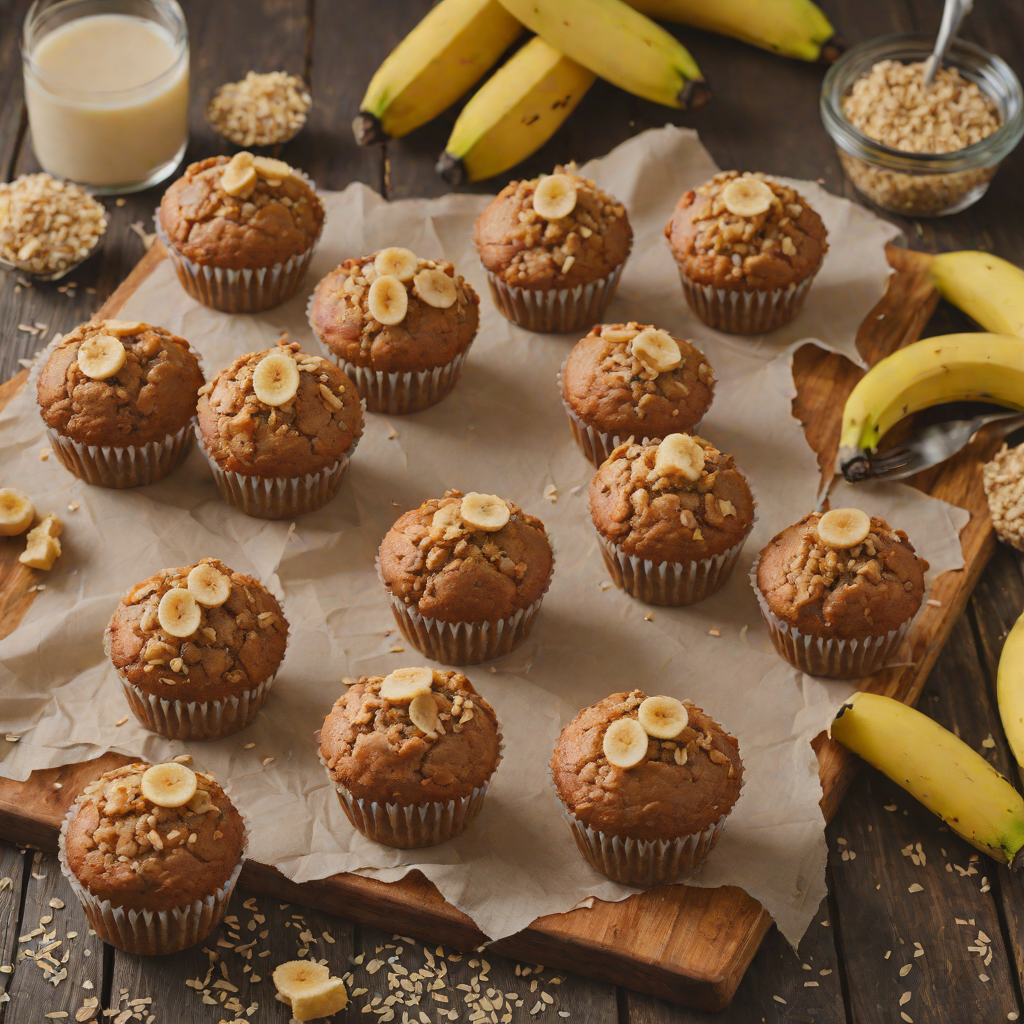 One-Bowl Brown Sugar Banana Muffins