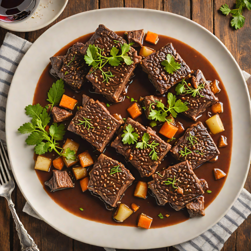 New York State Red Wine-Braised Beef Short Ribs