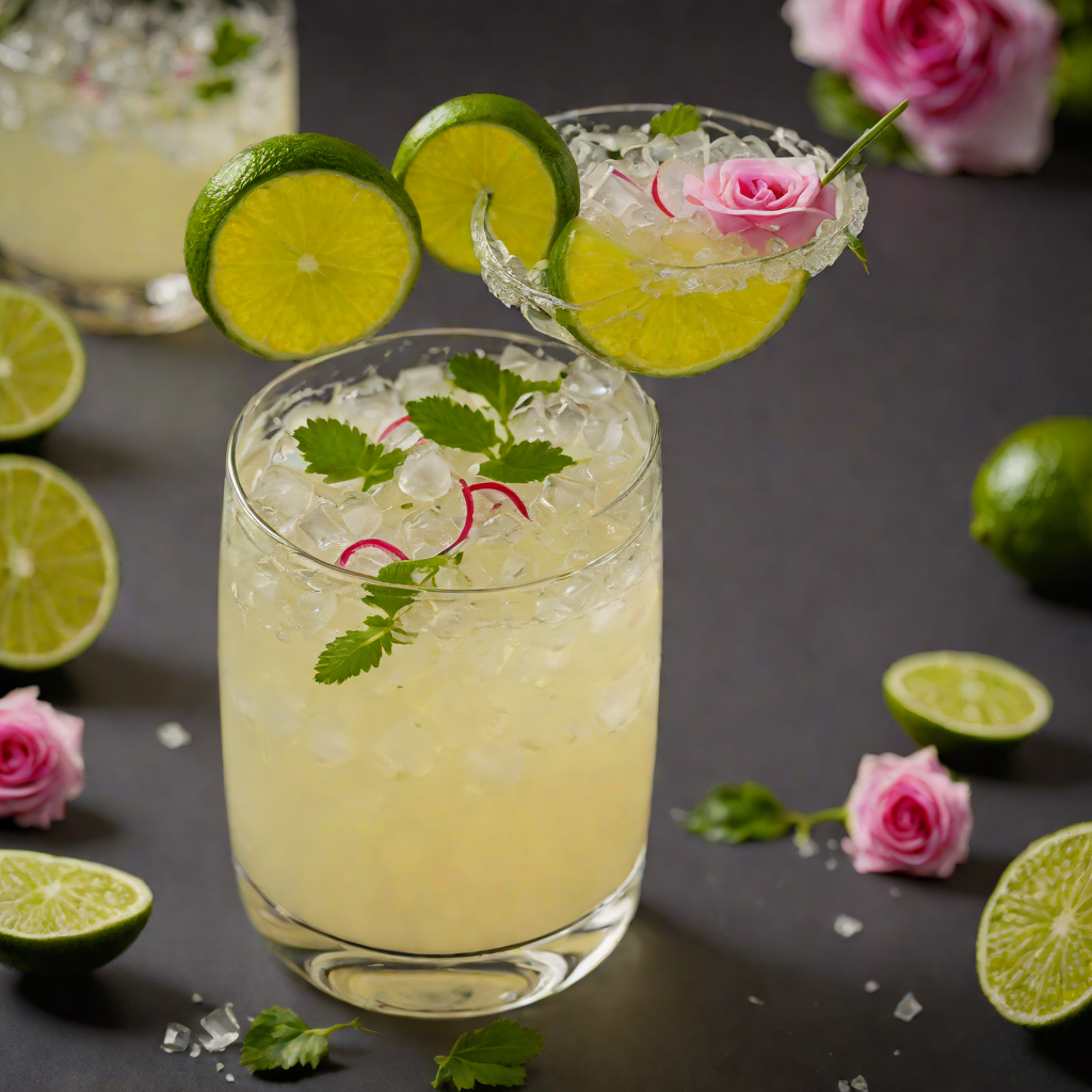 Vodka Lime Shake with Rose’s Lime Juice
