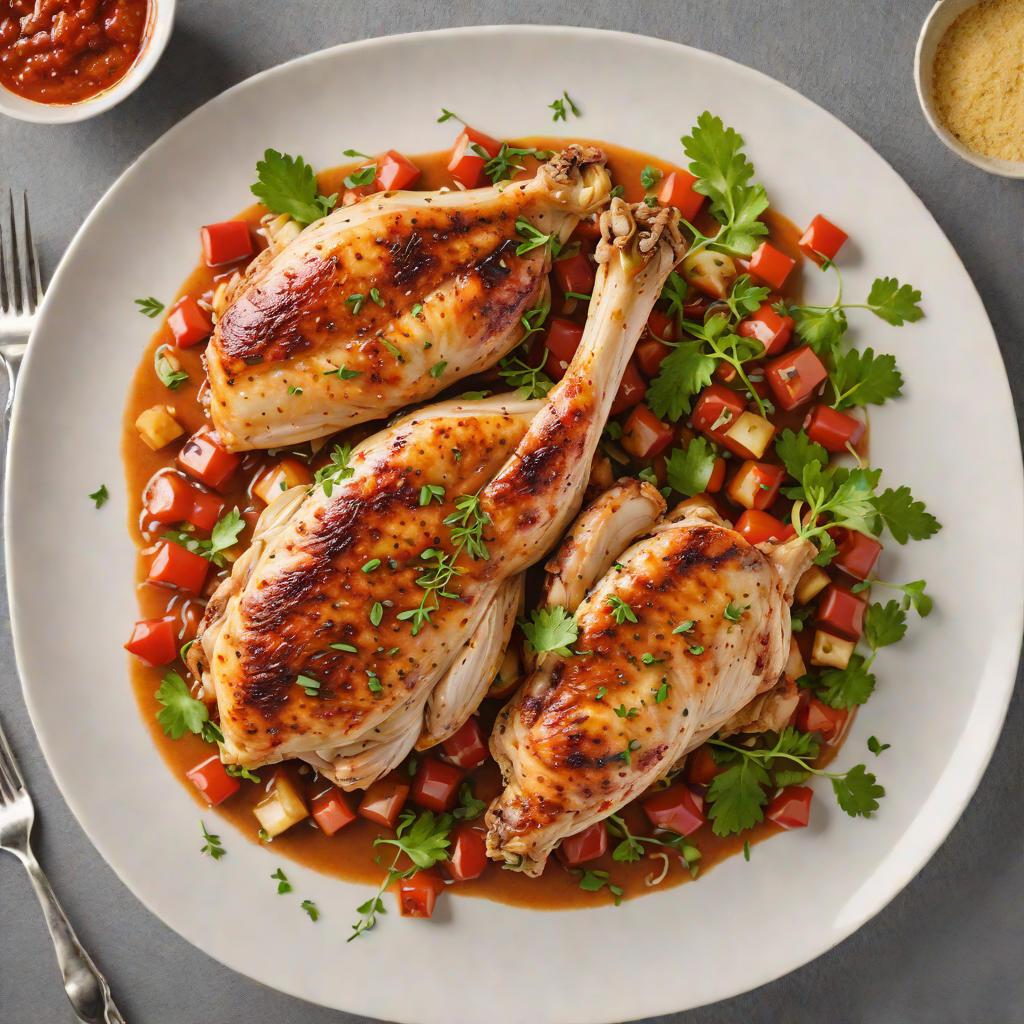 Pan-Seared Chicken with Spanish Paprika and Garlic