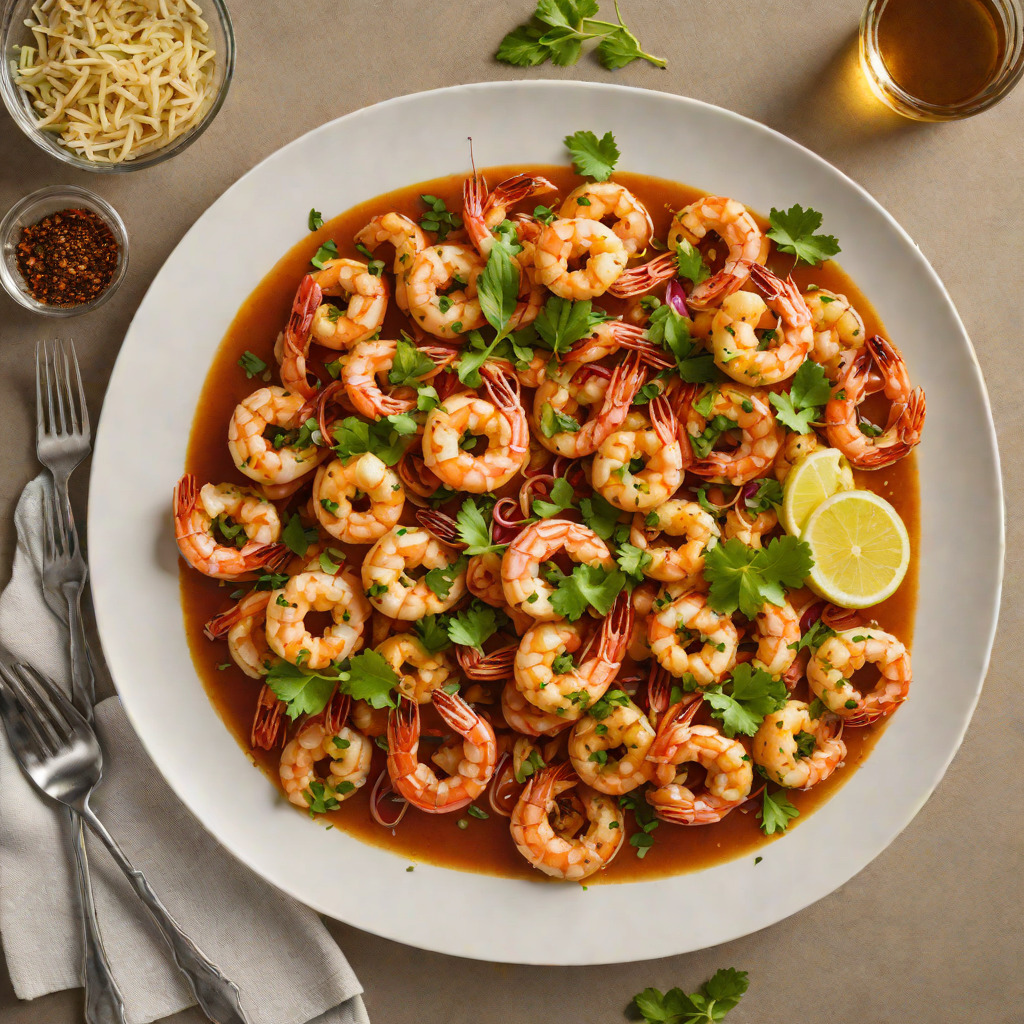 Sautéed Garlic Shrimp with Puerto Rican Sofrito