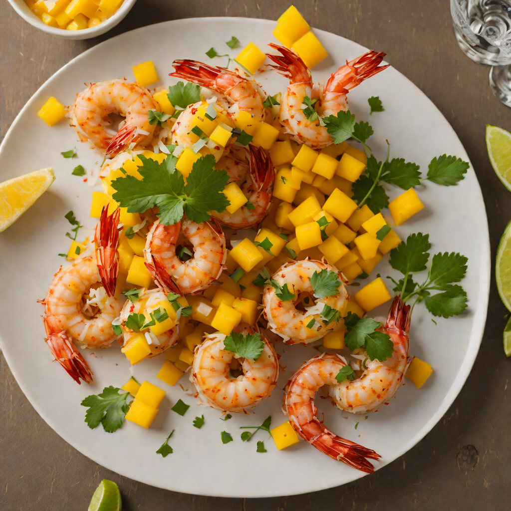 Tiki-Spiced Coconut Shrimp with Mango Salsa