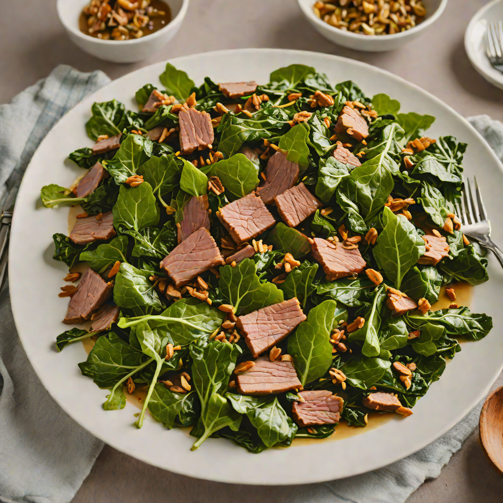 Southern-Style Collard Greens with Smoked Pork and Garlic
