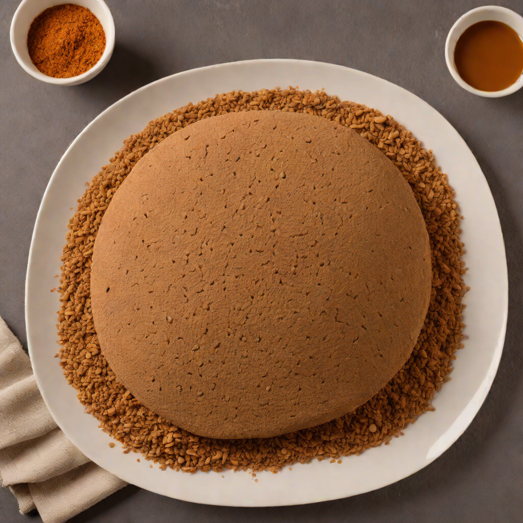 Ethiopian-Inspired Injera Bread with Teff Flour