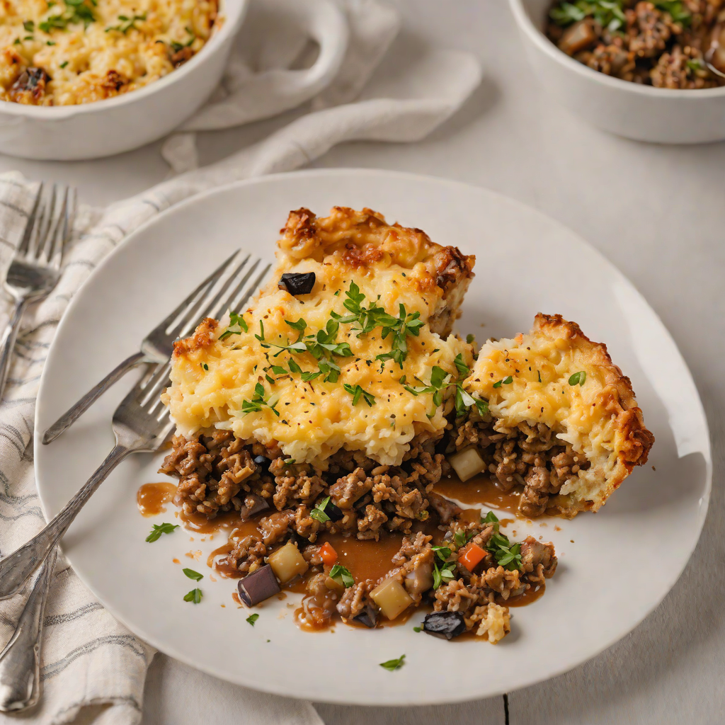 Oven-Baked Lamb and Vegemite Shepherd’s Pie