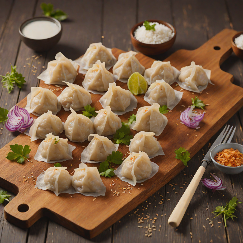 Tiki-Inspired Coconut and Taro Sweet Dumplings