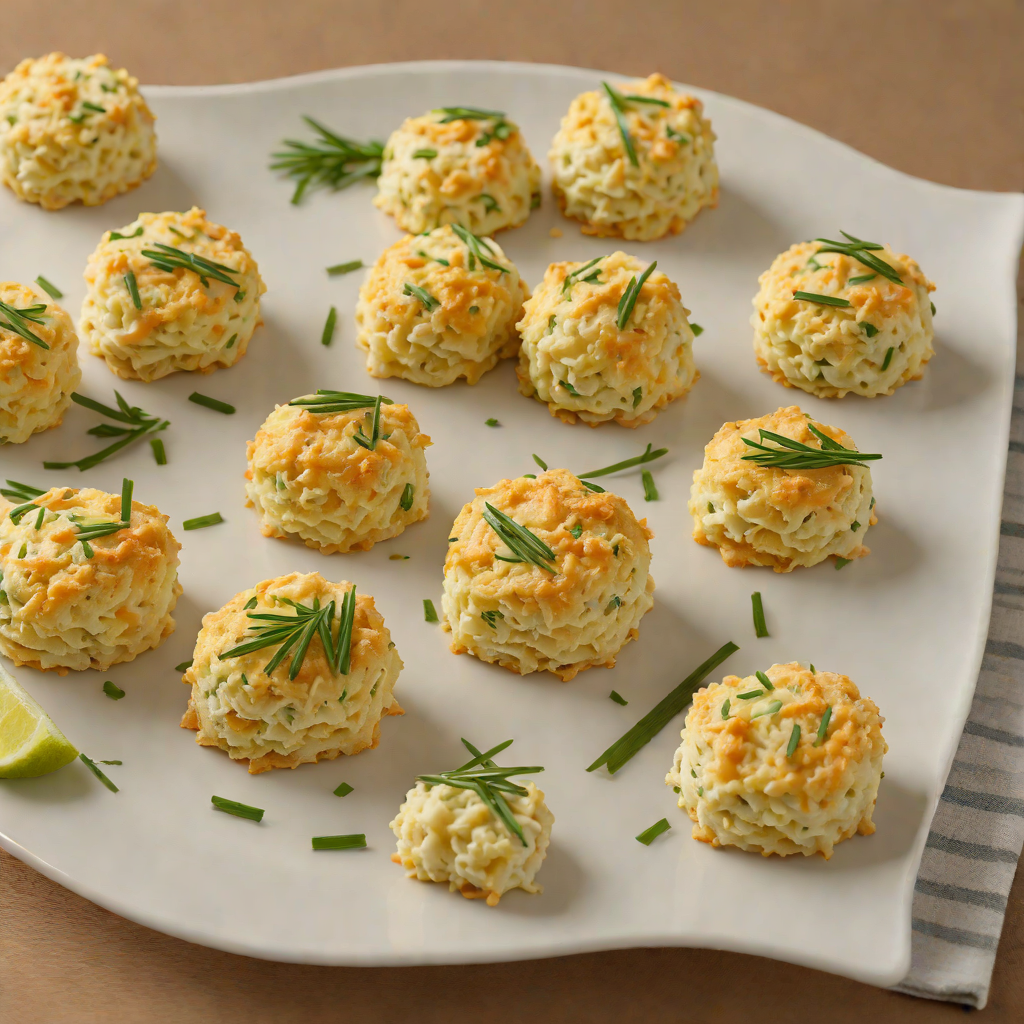 Mini Golf-Inspired Cheddar and Chive Biscuits