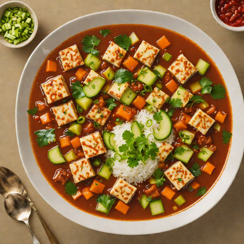 Hidden Gem Spicy Korean Tofu Stew with Silken Tofu and Zucchini