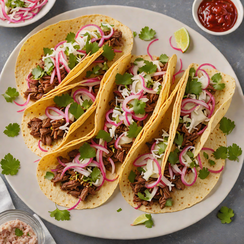 Hidden Smoke Chipotle Beef Tacos with Pickled Onions
