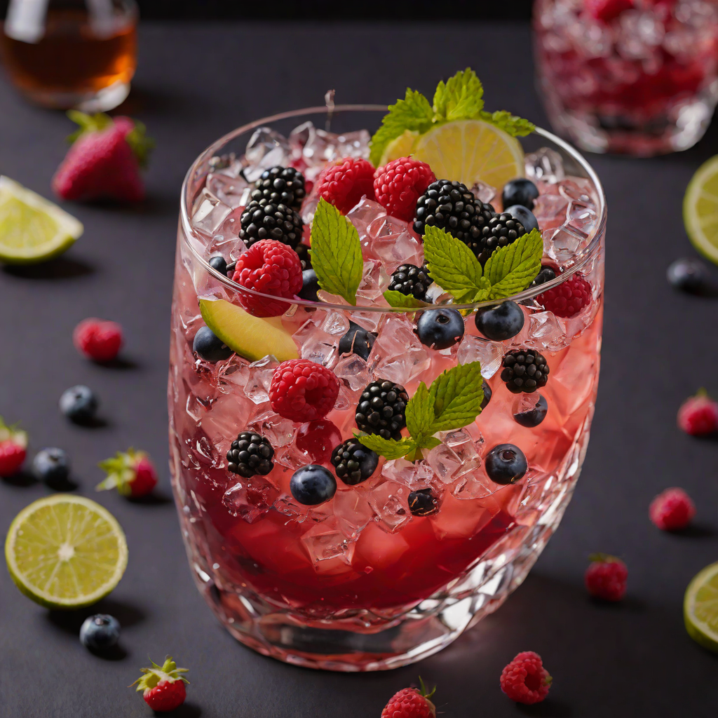 Midnight Berry Vodka Smash
