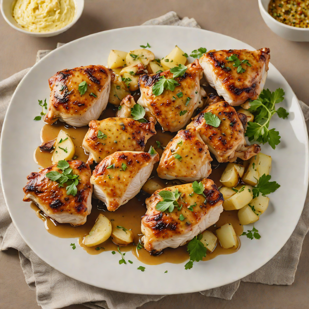 Pan-Seared Chicken Thighs with Spiced Garlic Butter