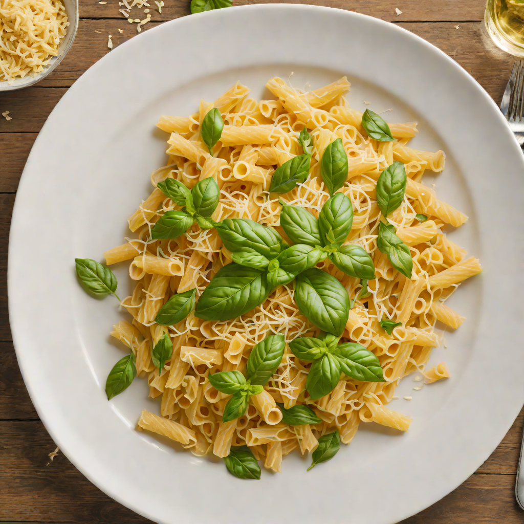 Pasta al Limone with Parmesan and Fresh Basil