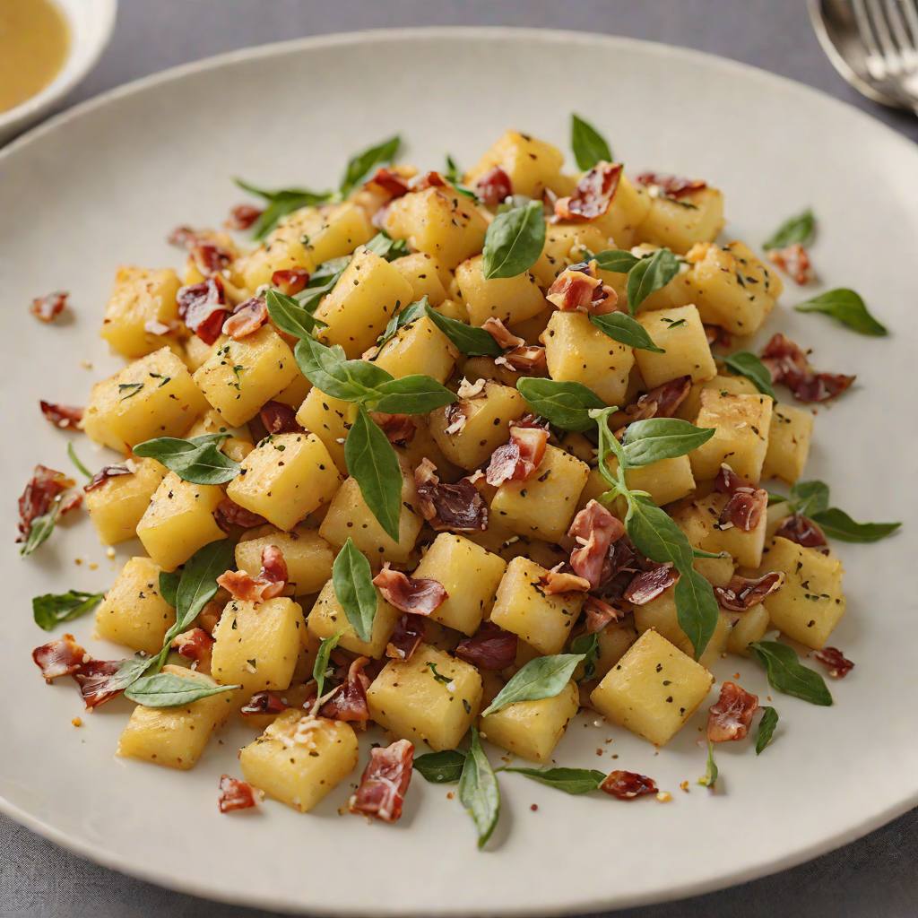 Pan-Fried Gnocchi with Sage Brown Butter and Crispy Pancetta