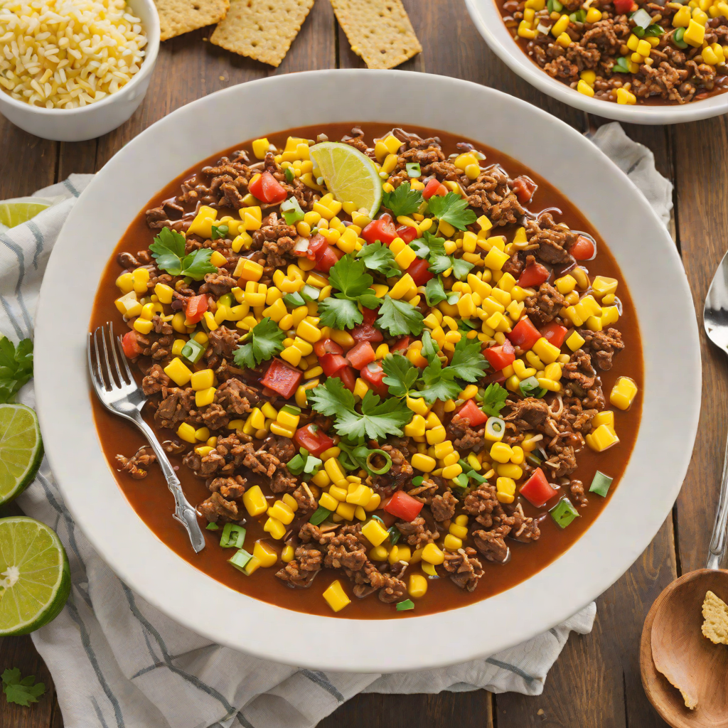 Sweet Corn and Bison Chili