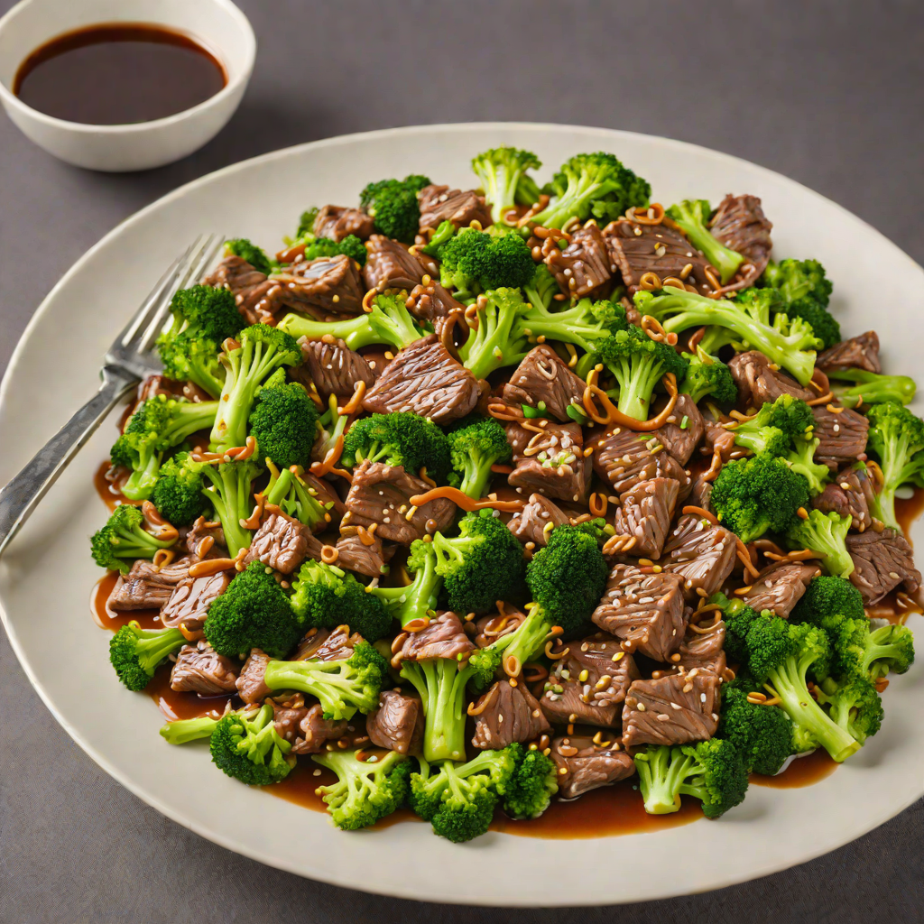 Stir-Fried Beef and Broccoli with Oyster Sauce and Ginger