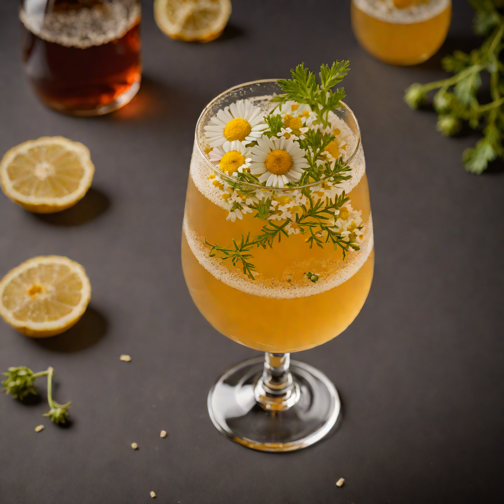 Honeyed Chamomile Bourbon Sour