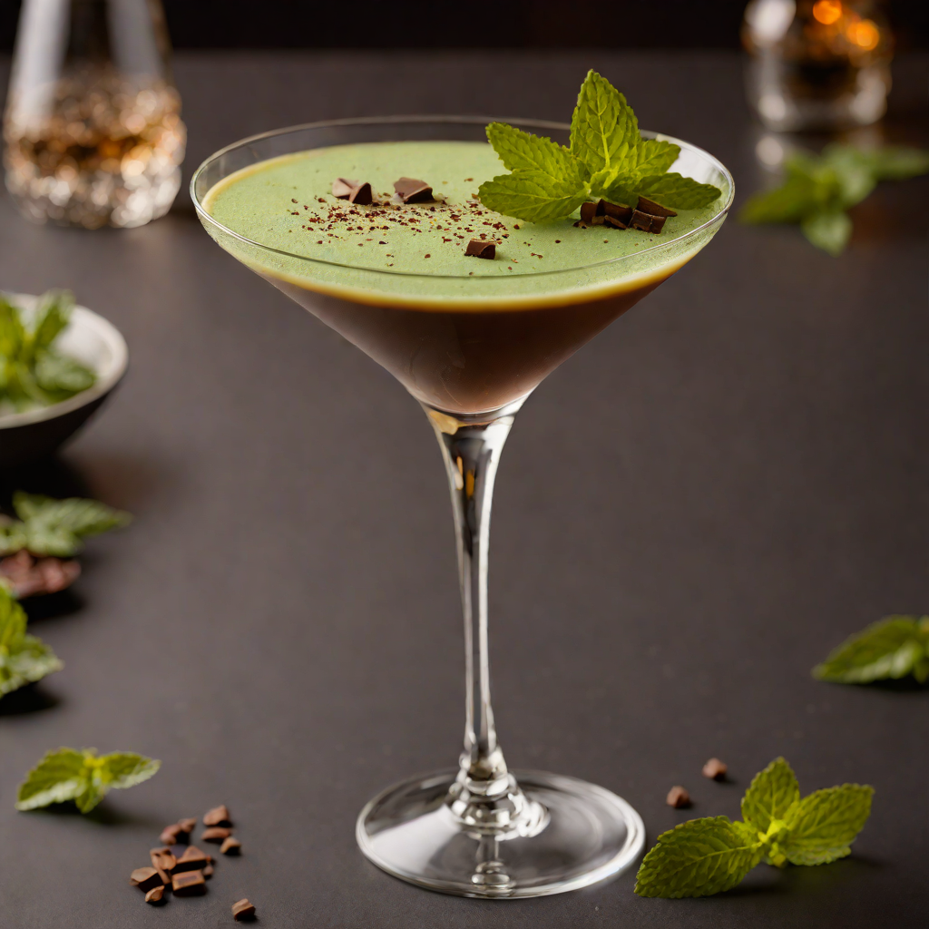 Velvet Mint Chocolate Martini