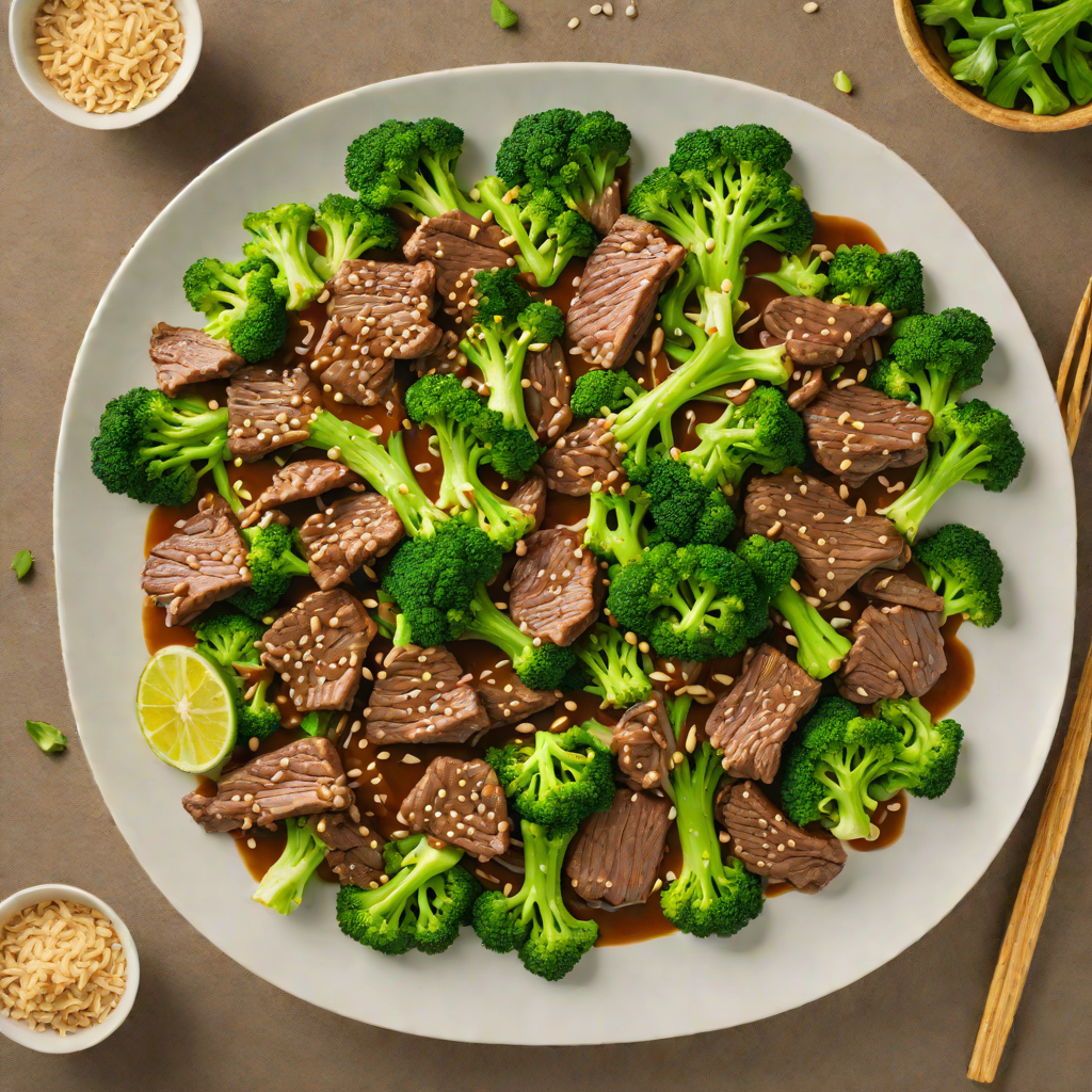 Stir-Fried Beef and Broccoli with Garlic-Oyster Sauce