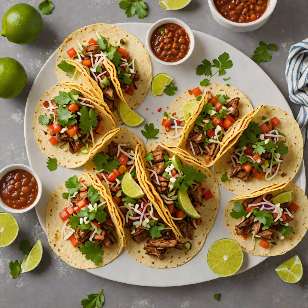 Tamarind-Lime Grilled Pork Tacos with Fresh Salsa