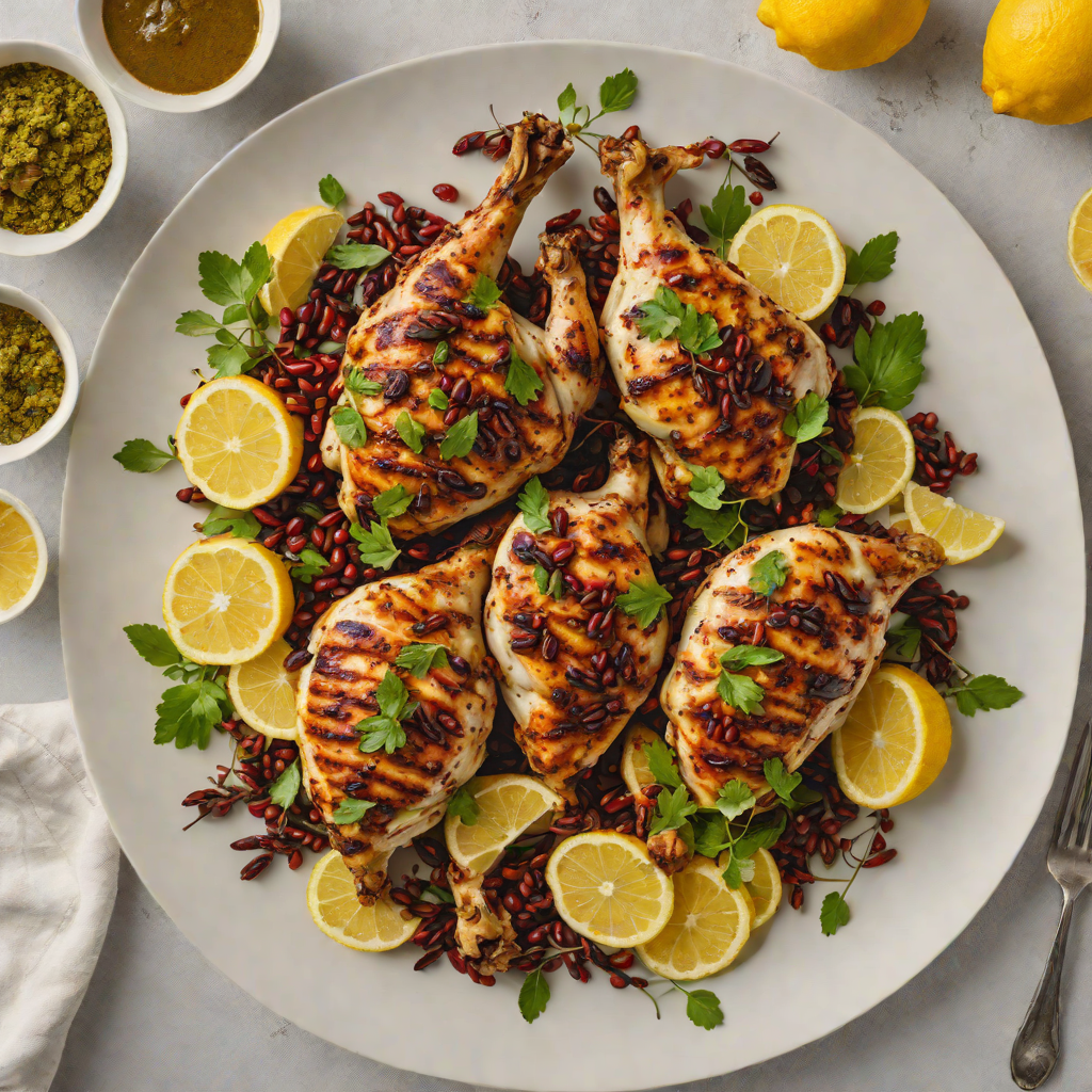 Grilled Iraqi-Inspired Chicken with Sumac and Lemon
