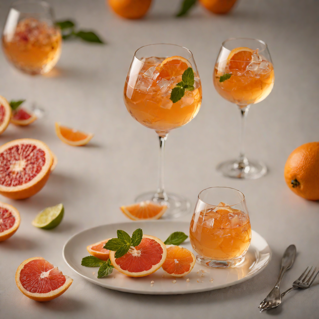 Honey Grapefruit Aperitif Spritz