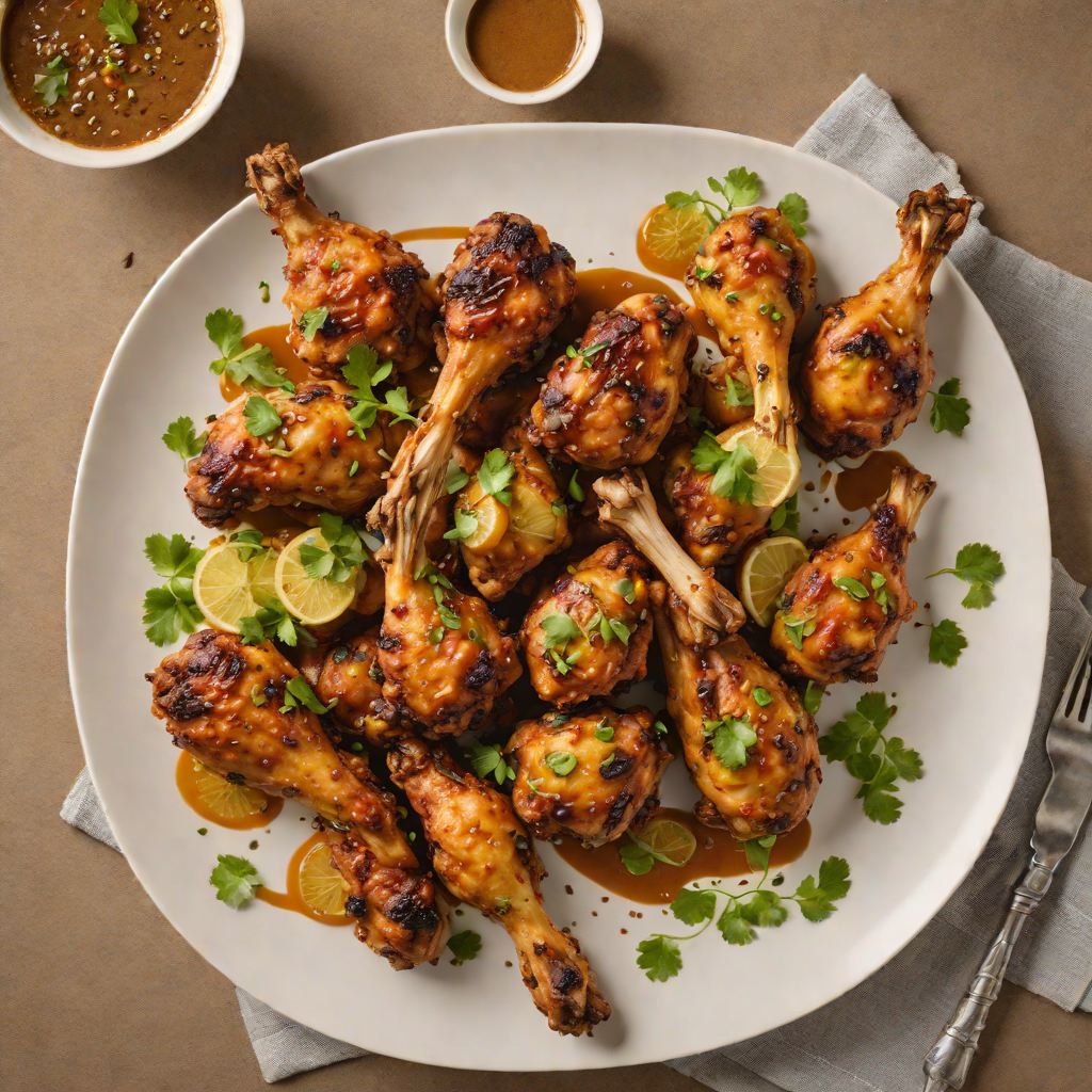 Coffee-Infused Ethiopian Spiced Chicken Drumsticks