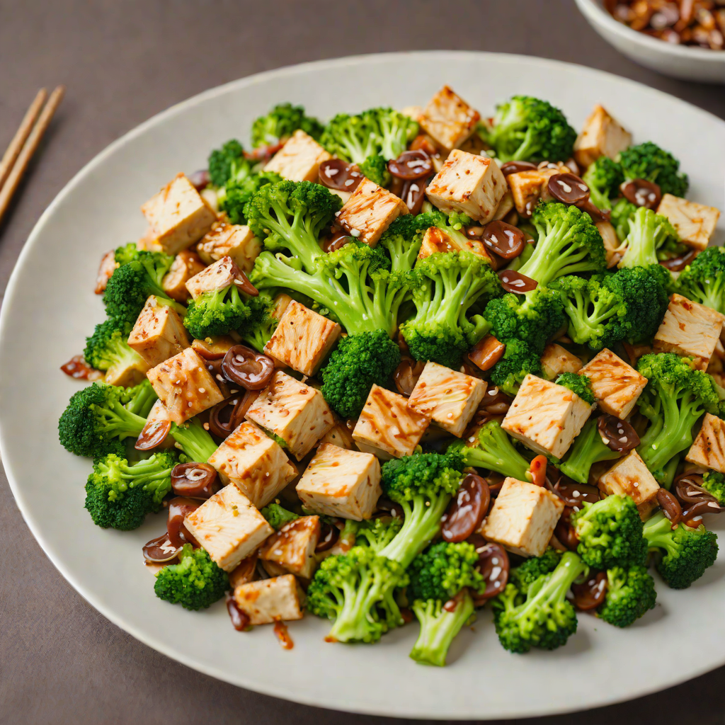 Quick Asian-Inspired Low Carb Stir Fry with Tofu and Broccoli