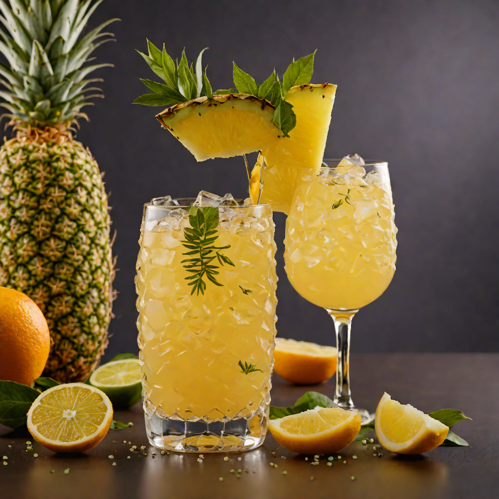 Citrus-Pineapple Shaken Refresher