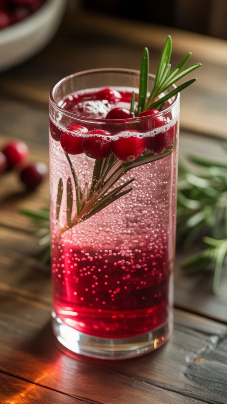 Cheerleader's Sparkling Cranberry Fizz