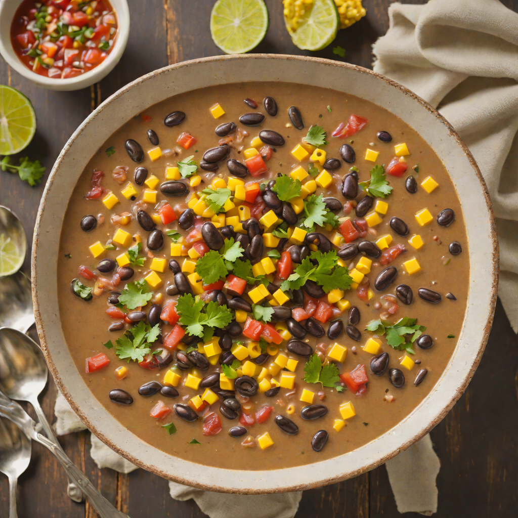 Earnest Mexican Black Bean and Corn Chowder