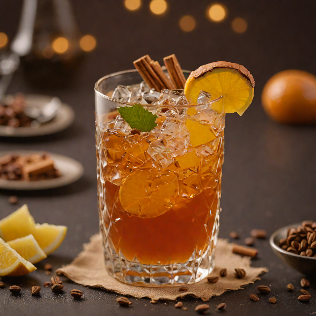 Tropical Coffee Cinnamon Old Fashioned