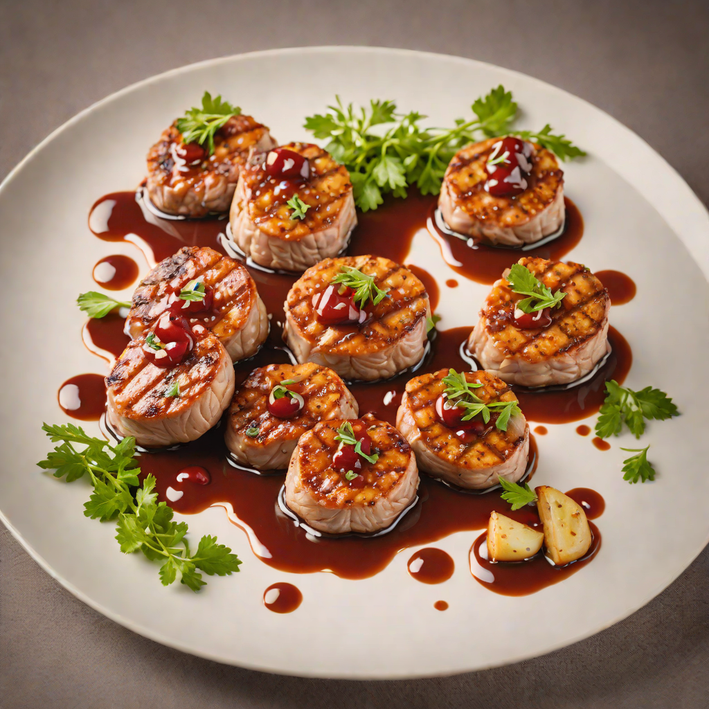 Pan-Seared Pork Medallions with Red Wine Sauce