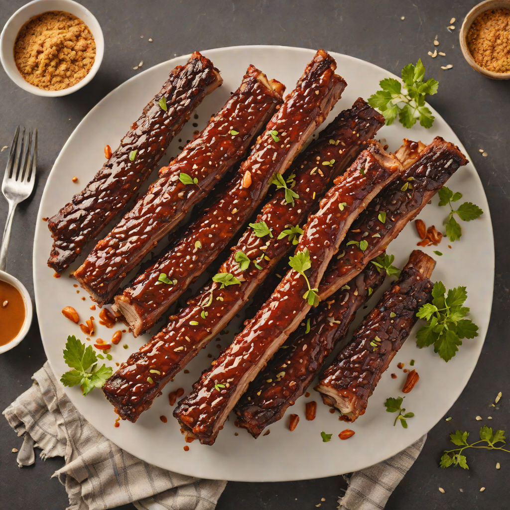 Maple-Smoked Pork Ribs with Spiced Dry Rub