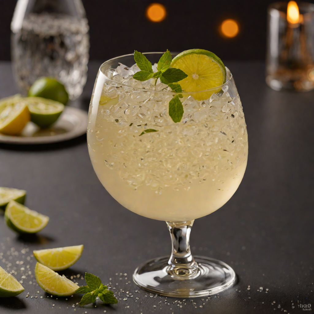 Shimmering Stardust Gin Fizz