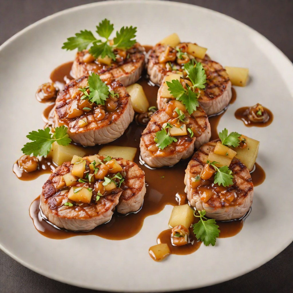 Pan-Seared Pork Medallions with Apple-Onion Chutney