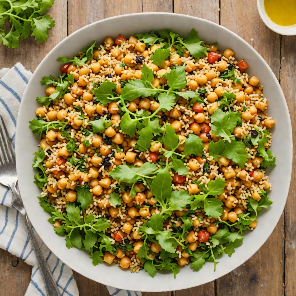 Spiced Chickpea and Quinoa Salad