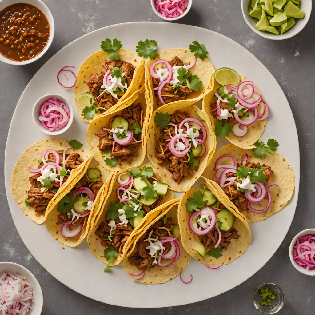 Spiced Pork Tacos with Pickled Onions