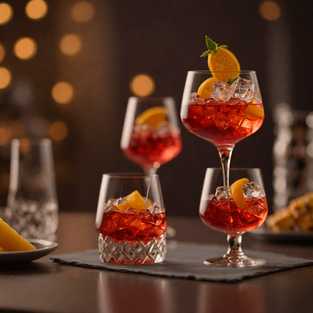 Smart Home Sunset Negroni