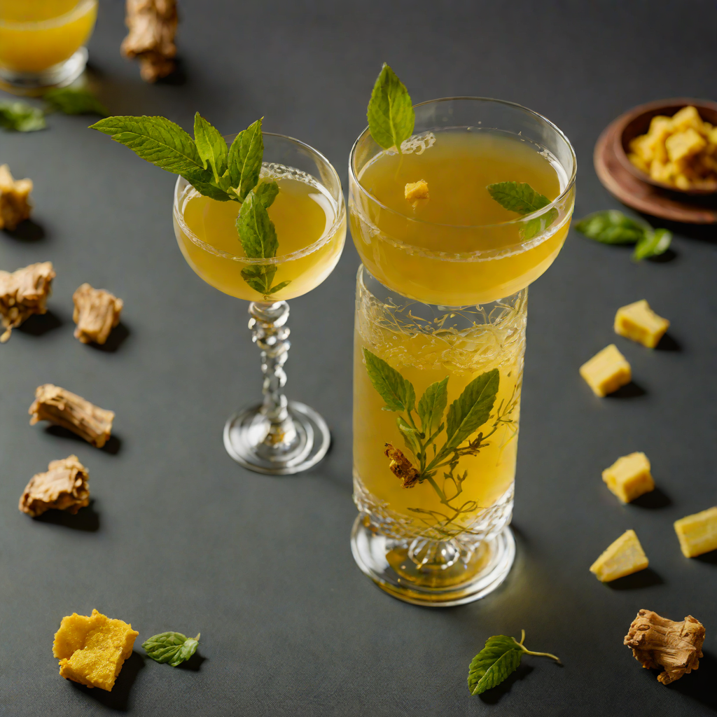 Turmeric and Ginger Infused Green Tea