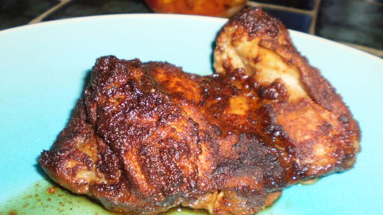 Authentic Smoky Herb-Rubbed Chicken Thighs